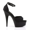 DELIGHT-618PS Plateau-Sandaletten schwarz von Pleaser – Ansicht 5