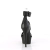 DELIGHT-629 - Plateau High Heel Sandaletten - Schwarz Matt von Pleaser – Ansicht 4