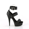 DELIGHT-629 - Plateau High Heel Sandaletten - Schwarz Matt von Pleaser – Ansicht 5