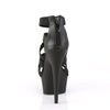DELIGHT-659 Plateau Sandaletten Schwarz von Pleaser – Ansicht 4
