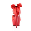 DELIGHT-668 Sandaletten Plateauschuhe Rot von Pleaser – Ansicht 4