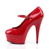 DELIGHT-687 Pump Rot von Pleaser – Ansicht 3