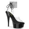 DELIGHT-691-2RS - Plateau High Heel Sandaletten - Schwarz von Pleaser
