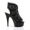 DELIGHT-696LC Plateau Stiefeletten transparent von Pleaser – Ansicht 5