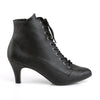 DIVINE-1020 Stiefeletten Schwarz Matt von Pleaser Pink Label – Ansicht 5