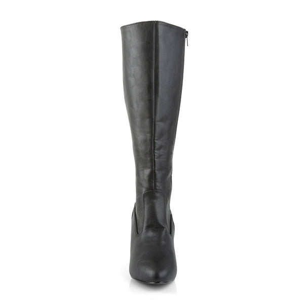 DIVINE-2018 Stiefel Schwarz Matt von Pleaser Pink Label – Ansicht 2