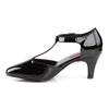 DIVINE-415 Pumps Schwarz Lack von Pleaser Pink Label – Ansicht 3