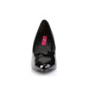 DIVINE-420 Pumps Lack Schwarz von Pleaser Pink Label – Ansicht 2