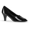 DIVINE-420 Pumps Lack Schwarz | Pleaser Pink Label