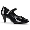 DIVINE-440 Mary Jane Pumps Lack Schwarz von Pleaser Pink Label