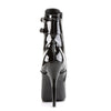 DOMINA-1023 Stiefeletten Schwarz Lack von Devious – Ansicht 4