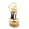 DOMINA-108 Sandaletten Gold von Devious – Ansicht 2