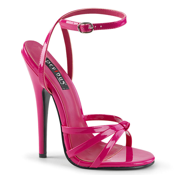 DOMINA-108 Sandaletten Hot Pink von Devious