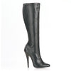 DOMINA-2000 Stiefel Schwarz Matt von Devious