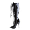 DOMINA-2020 Stiefel Schwarz Lack von Devious – Ansicht 3