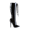 DOMINA-2020 Stiefel Schwarz Lack von Devious – Ansicht 5