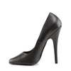 DOMINA-420 Pumps Leder Schwarz von Devious – Ansicht 3