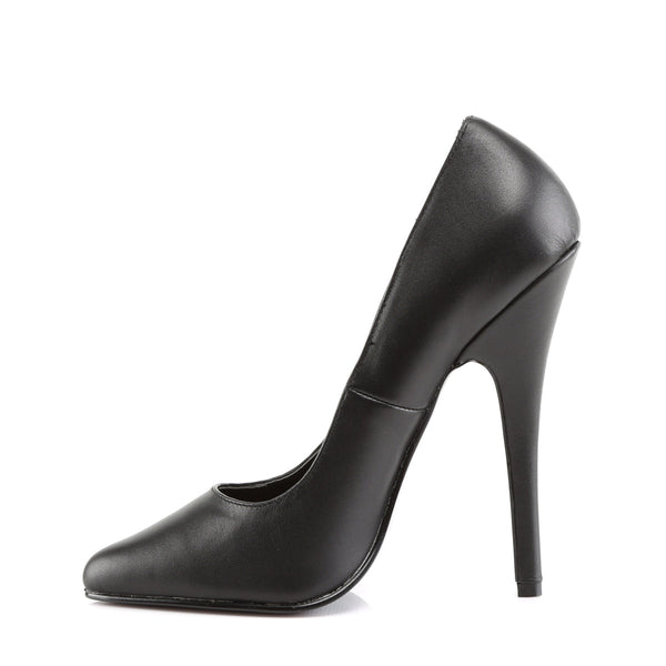 DOMINA-420 Pumps Leder Schwarz von Devious – Ansicht 3