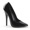 DOMINA-420 Pumps Schwarz von Devious