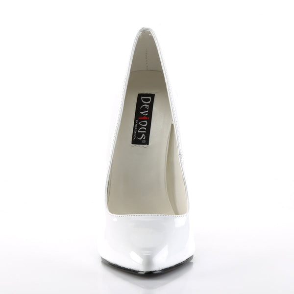 DOMINA-420 Pumps Lack Weiß von Devious – Ansicht 2