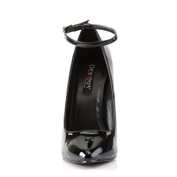 DOMINA-431 Pumps Schwarz von Devious – Ansicht 2