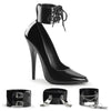 DOMINA-434 Pumps schwarz von Devious
