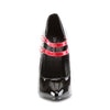 DOMINA-442 Pumps schwarz von Devious – Ansicht 2
