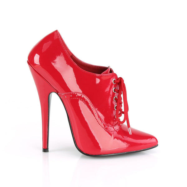DOMINA-460 Pumps Lack Rot von Devious – Ansicht 5
