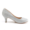 DORIS-06 Pumps Silber | Fabulicious SALE