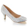 DORIS-06 Pumps Silber von Fabulicious