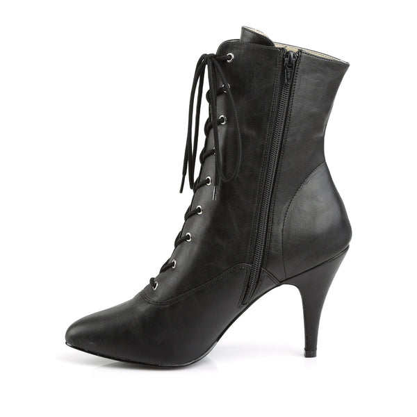 DREAM-1020 Stiefeletten Schwarz Matt von Pleaser Pink Label – Ansicht 3