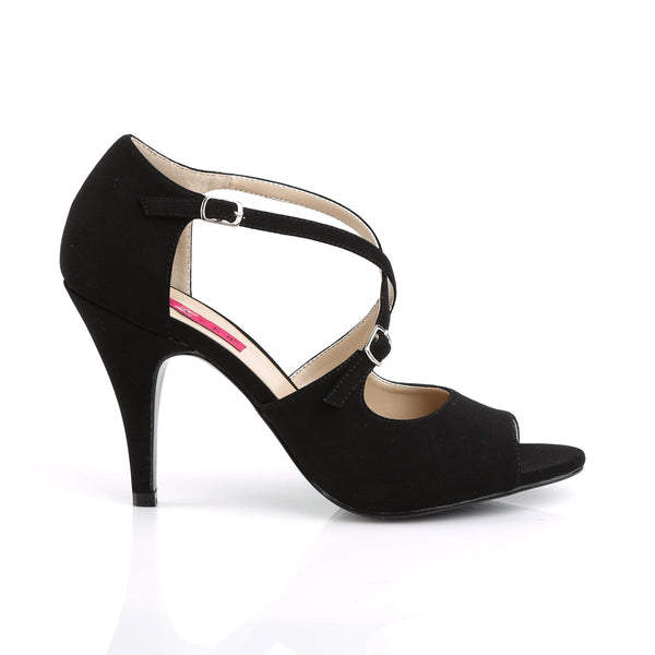 DREAM-412 Sandaletten Schwarz von Pleaser Pink Label – Ansicht 5
