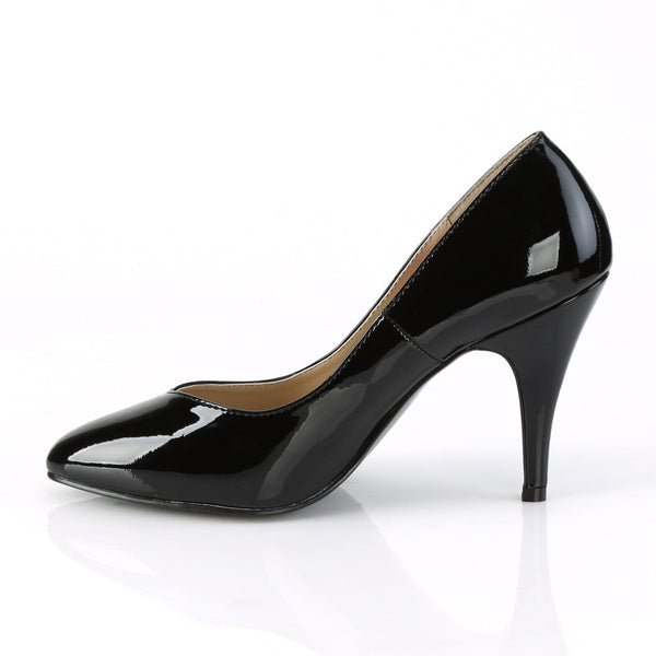 DREAM-420W Pumps Lack Schwarz von Pleaser Pink Label – Ansicht 3