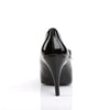 DREAM-428 Pumps Schwarz Lack von Pleaser Pink Label – Ansicht 4