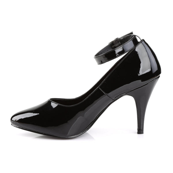DREAM-431 Pumps Lack Schwarz von Pleaser Pink Label – Ansicht 3