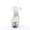ECLIPSE-608 Plateau Sandaletten Transparent von Pleaser – Ansicht 2