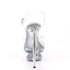 ECLIPSE-608DM Plateau Sandaletten klar von Pleaser – Ansicht 4