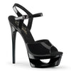 ECLIPSE-609 Plateau Sandaletten Schwarz von Pleaser