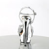 ECLIPSE-619G Plateau Sandaletten Silber/Chrome von Pleaser – Ansicht 4