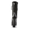 ELECTRA-1020 Plateau Stiefeletten Schwarz Matt von Pleaser – Ansicht 4
