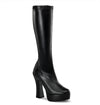 ELECTRA-2000Z Plateau Stiefel Schwarz von Pleaser