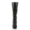 ELECTRA-2020 Plateau Stiefel Schwarz Matt von Pleaser – Ansicht 2