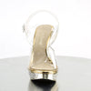 ELEGANT-408 Plateau Sandaletten - Gold von Fabulicious – Ansicht 2