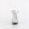 ELEGANT-408 Plateau Sandaletten transparent von Fabulicious – Ansicht 2