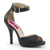 EVE-02 Sandaletten Schwarz von Pleaser Pink Label