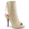 EVE-102 Stiefeletten Creme von Pleaser Pink Label