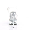 EXCITE-608 Plateau Sandaletten - Transparent von Pleaser – Ansicht 4