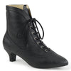 FAB-1005 Stiefeletten Schwarz Matt | Pleaser Pink Label
