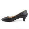 FAB-420 Pumps Matt Schwarz von Pleaser Pink Label – Ansicht 3