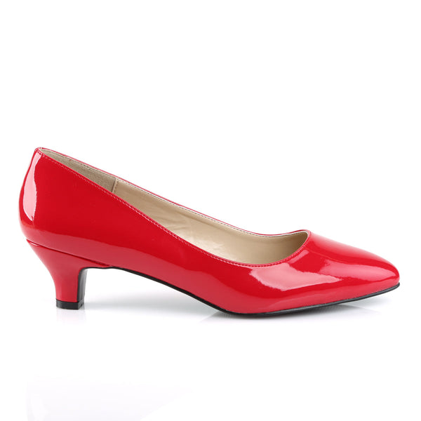 FAB-420 Pumps Rot Lack von Pleaser Pink Label – Ansicht 5